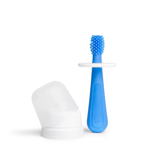 Ubbi Silicone Training Toothbrush Set