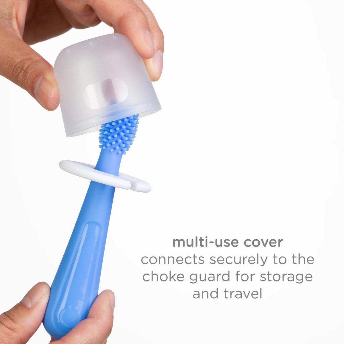 Ubbi Silicone Training Toothbrush Set