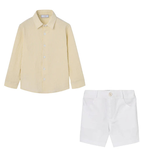 Paz Rodriguez Camisa + Pantalon "Candy" Amarillo