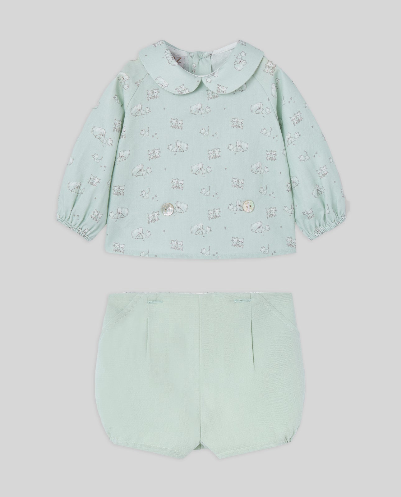 Paz Rodriguez Blusa + Short Corto "Minino"