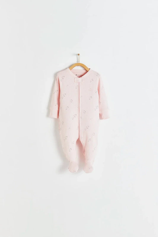 Babycottons Enterito Jill Goose Pink