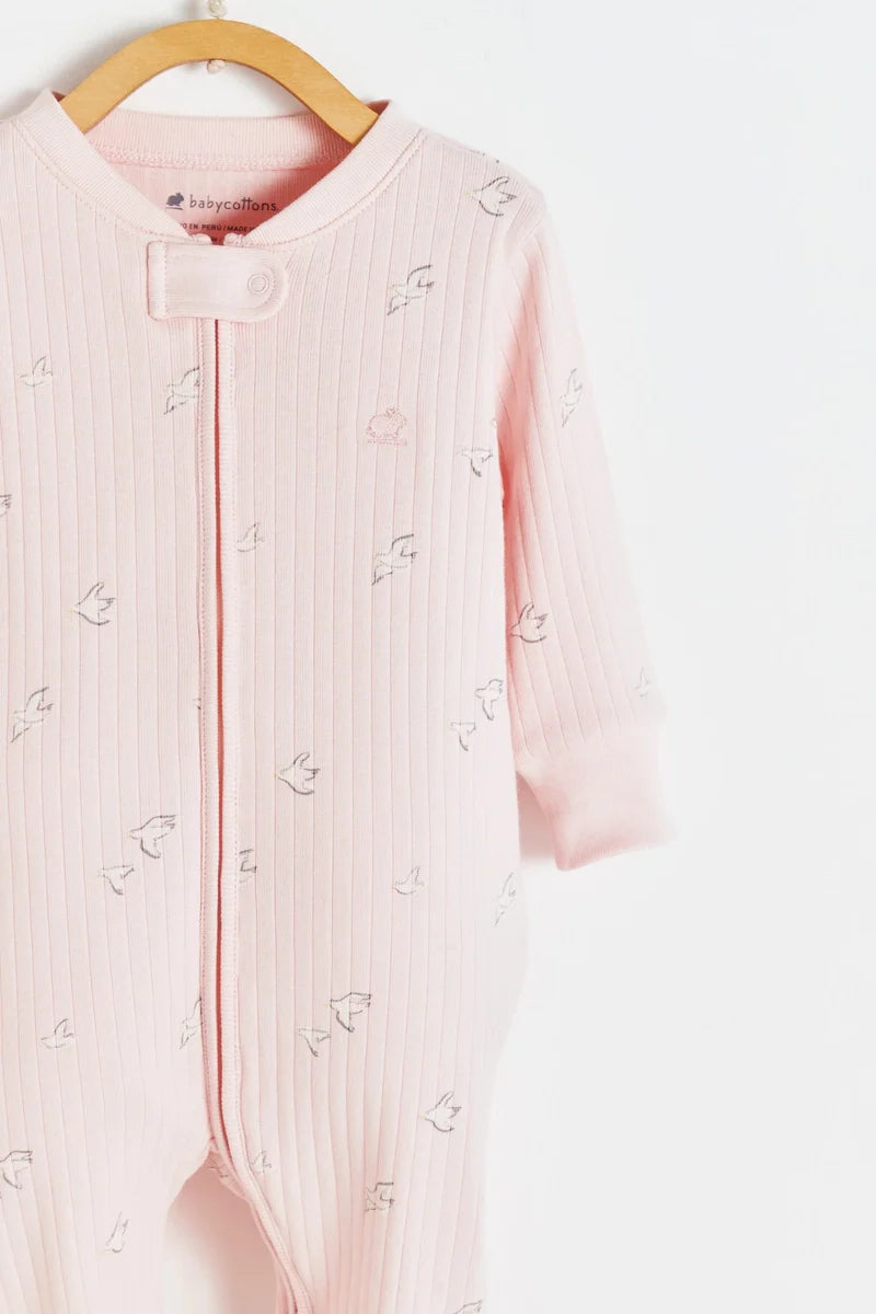 Babycottons Enterito Jill Goose Pink