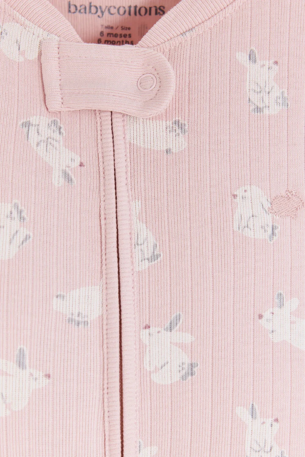 Babycottons Enterito Jill Hoppers Pink