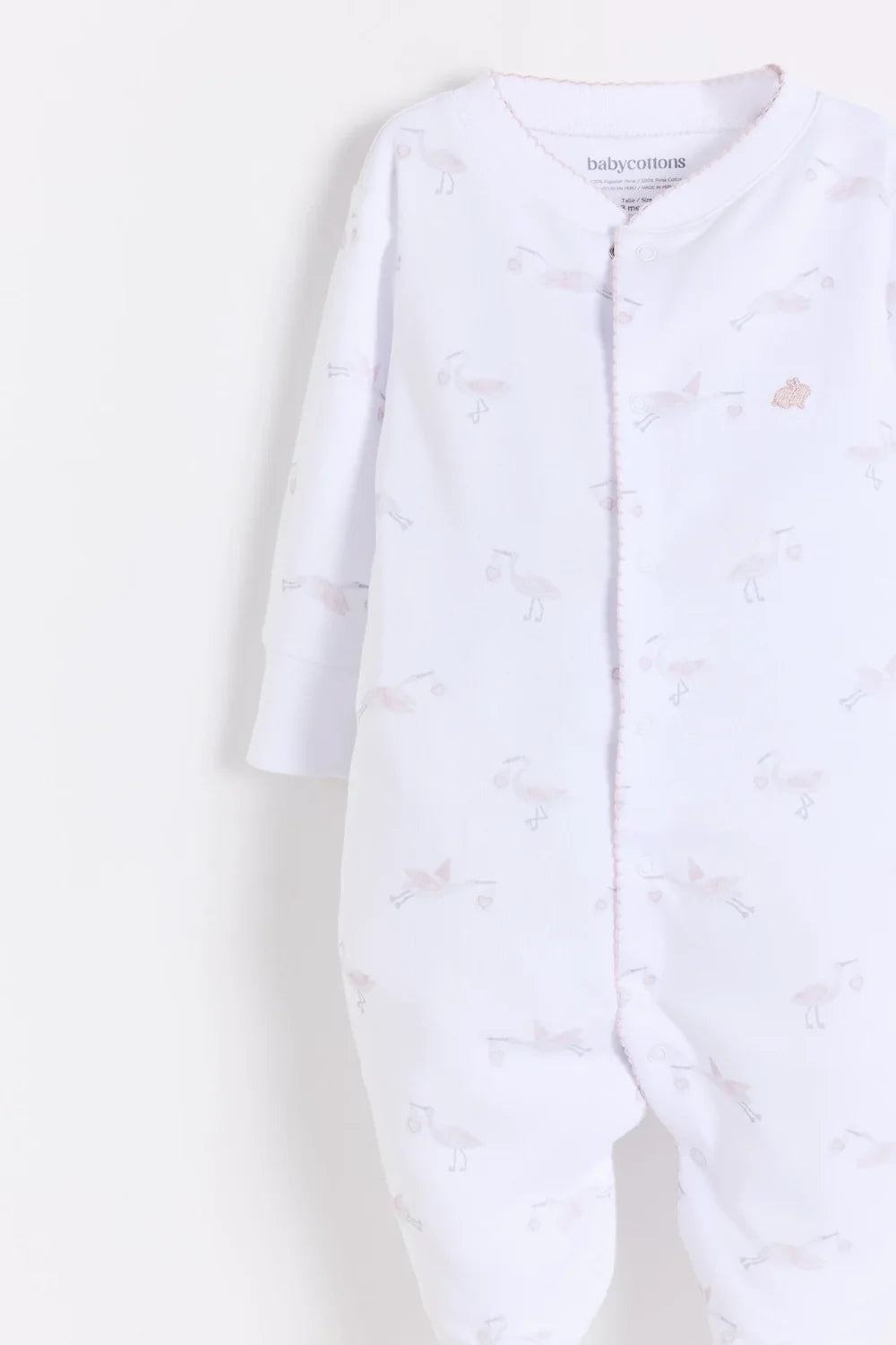 Babycottons Enterito Toby Welcome Pink