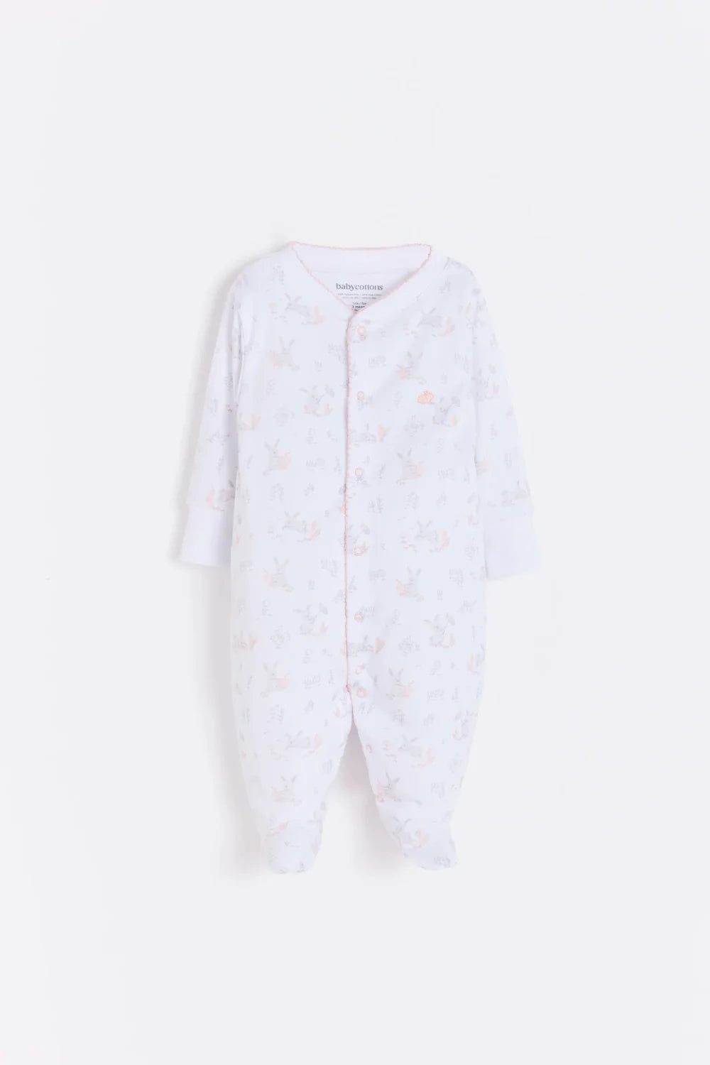 Babycottons Enterito Toby Bunny Pink