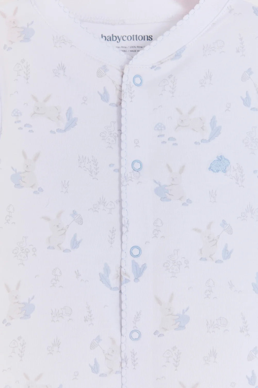 Babycottons Enterito Toby Bunny Blue