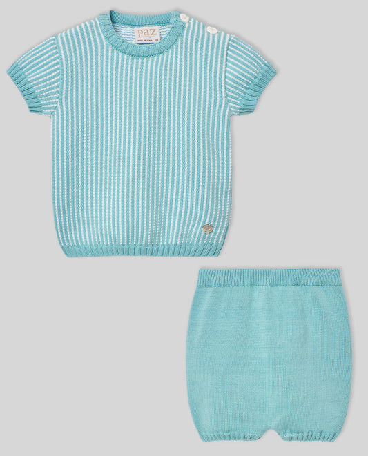 Paz Rodriguez CTO. Jersey + Shorts "Clavel" Verde Maui