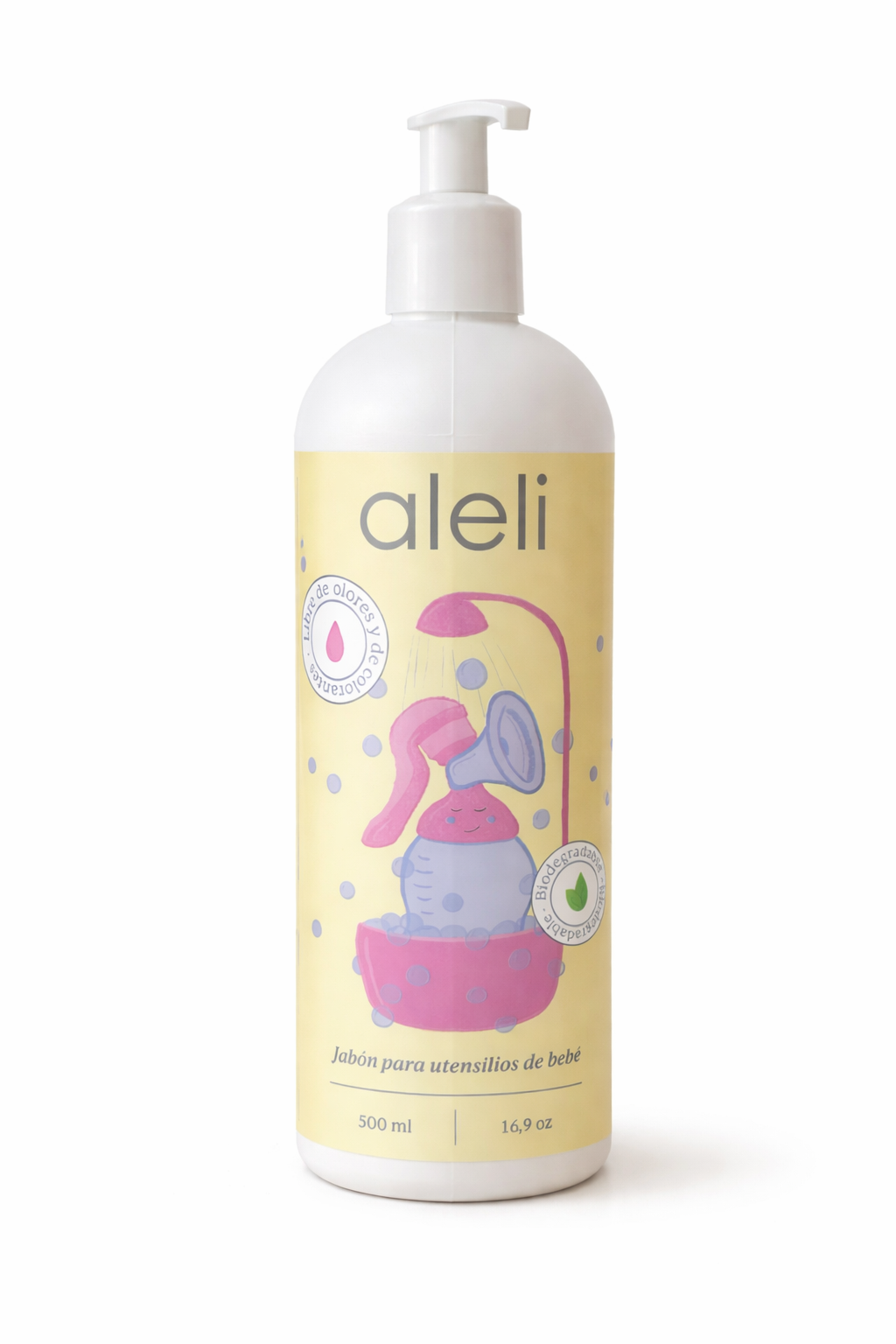 Aleli Jabón para Utensilios de Bebé 500ml