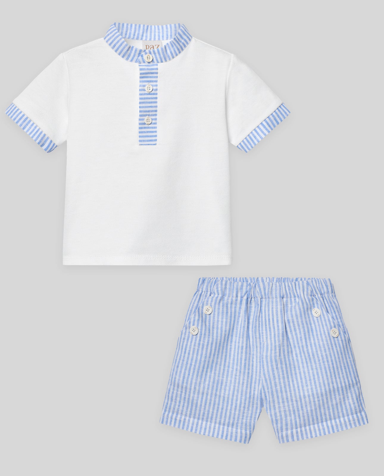 Paz Rodriguez CTO. Polo + Shorts "Dorna"