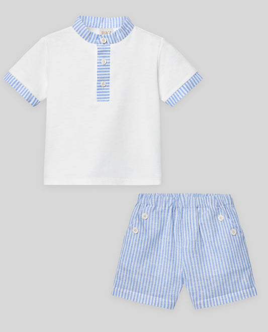 Paz Rodriguez CTO. Polo + Shorts "Dorna"