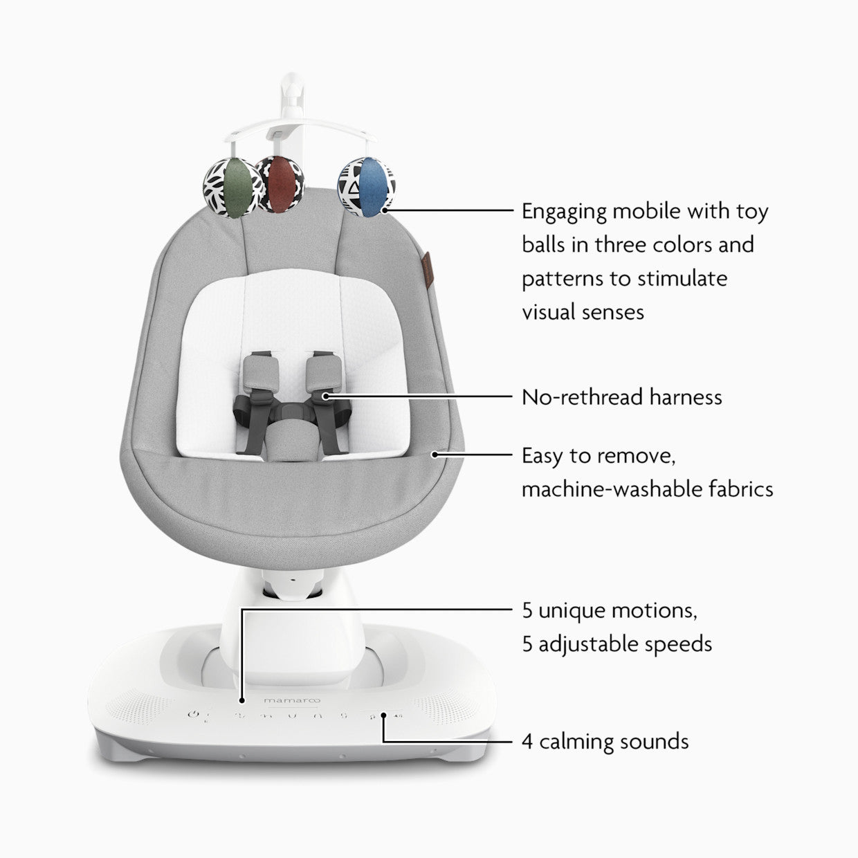 UPPAbaby MAMAROO Smart Swing