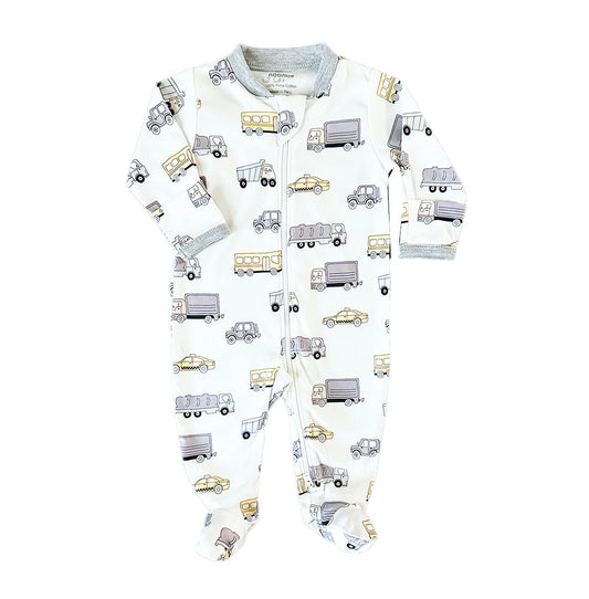 Noomie Zipper Footie Transportation