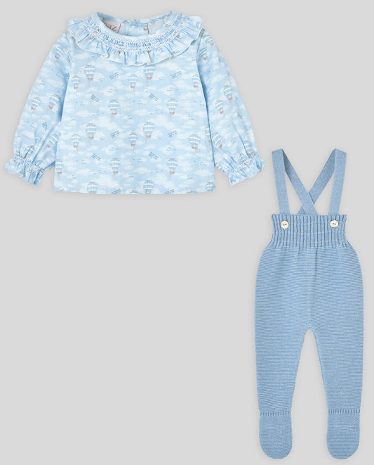 Paz Rodriguez CTO. Blusa  + Polaina  "Verne"