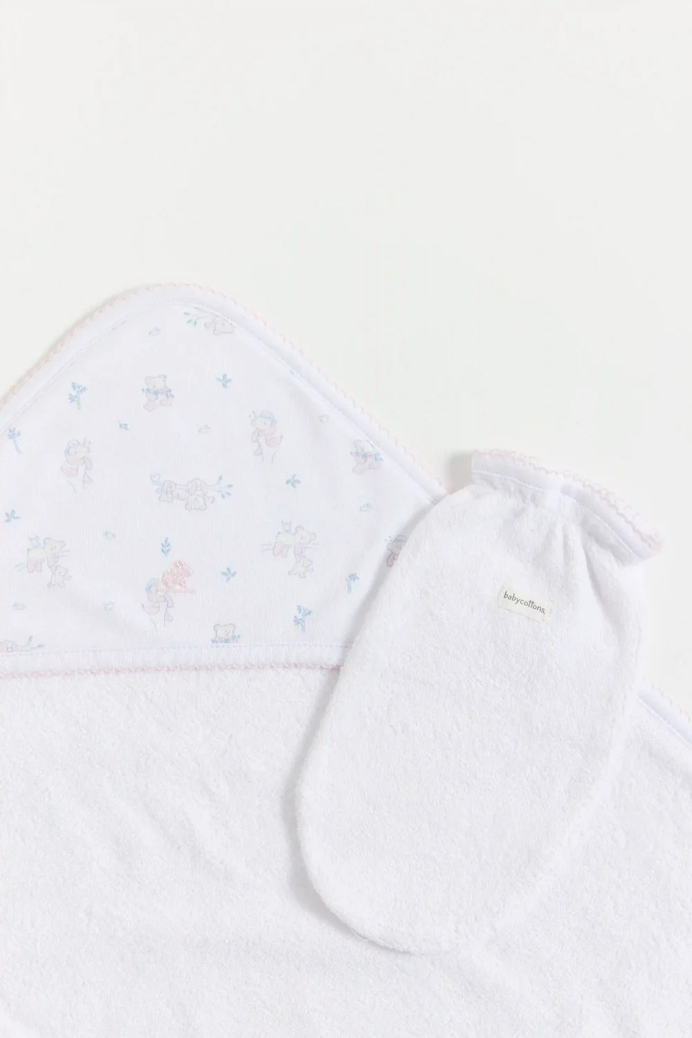 Babycottons Toalla Chica Little Panda Pink