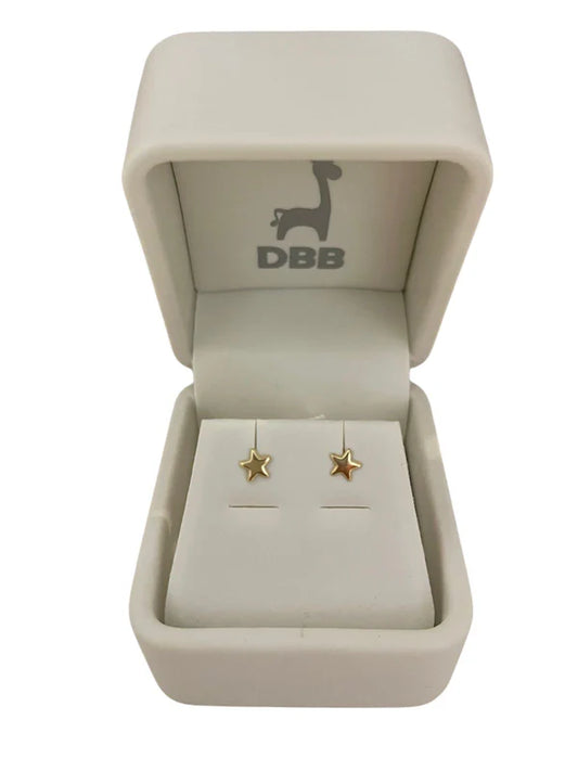 Mystic Aretes Oro Amarillo 14K - Estrella