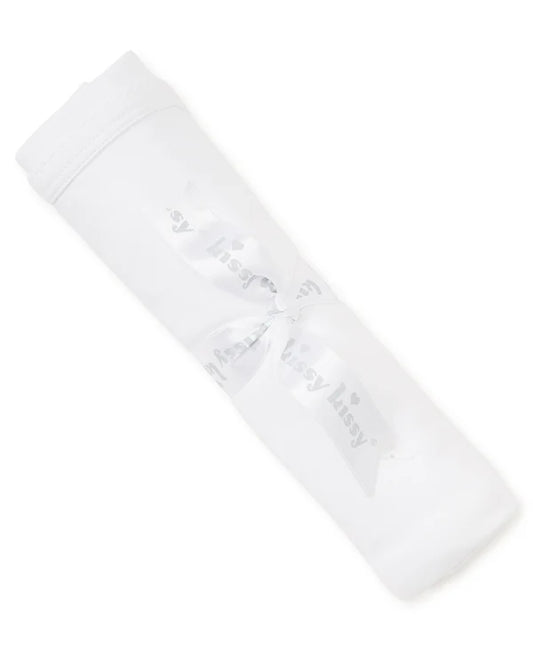 Kissy Kissy Basic Blanket White