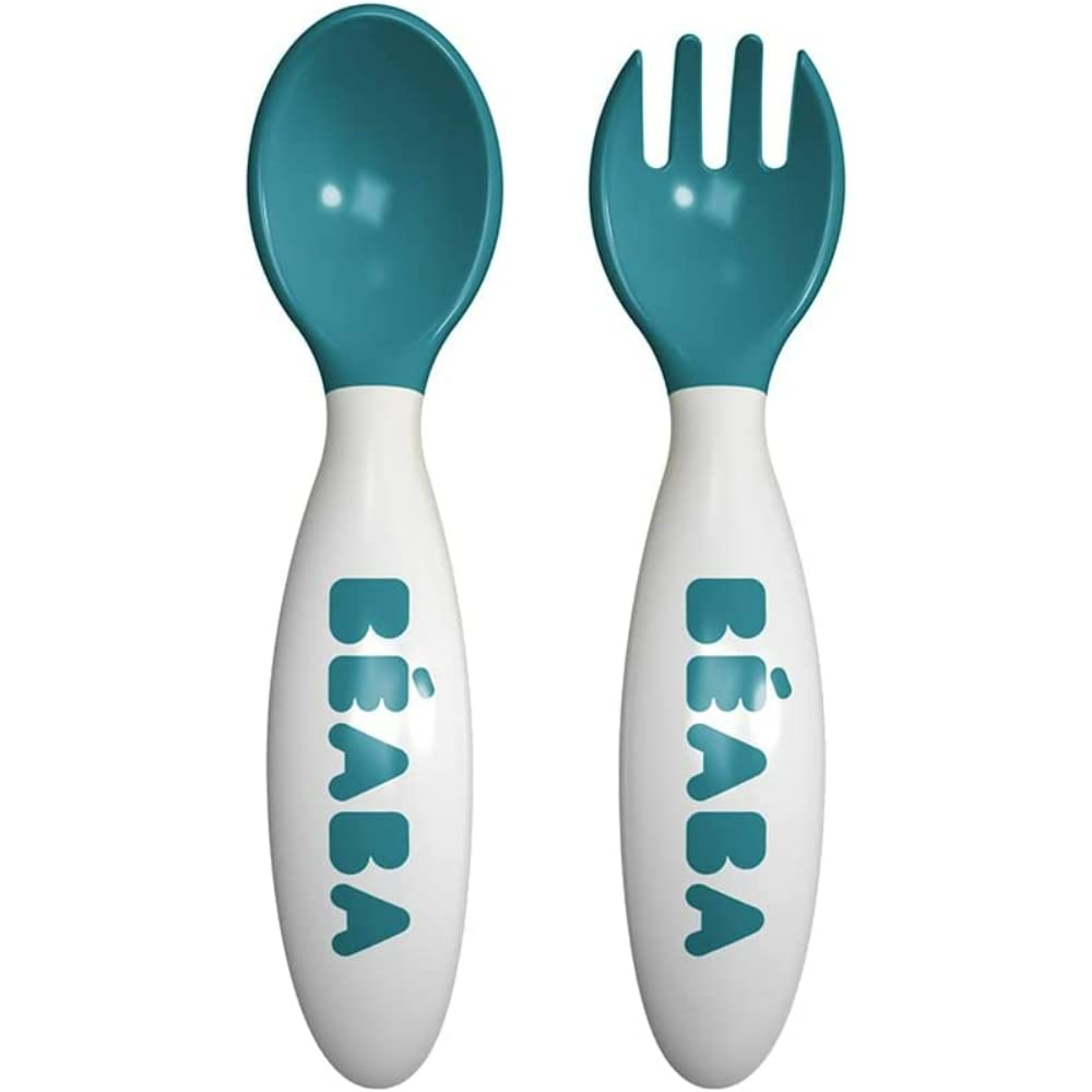 BEABA Set of 2 Training fork and Spoon