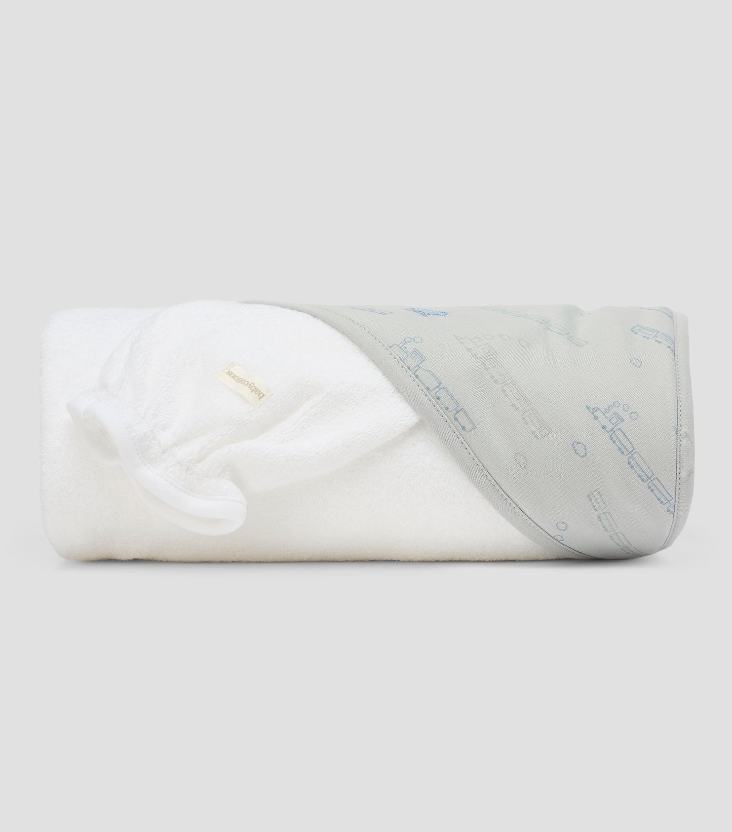 Babycottons Toalla Chica Choo Choo