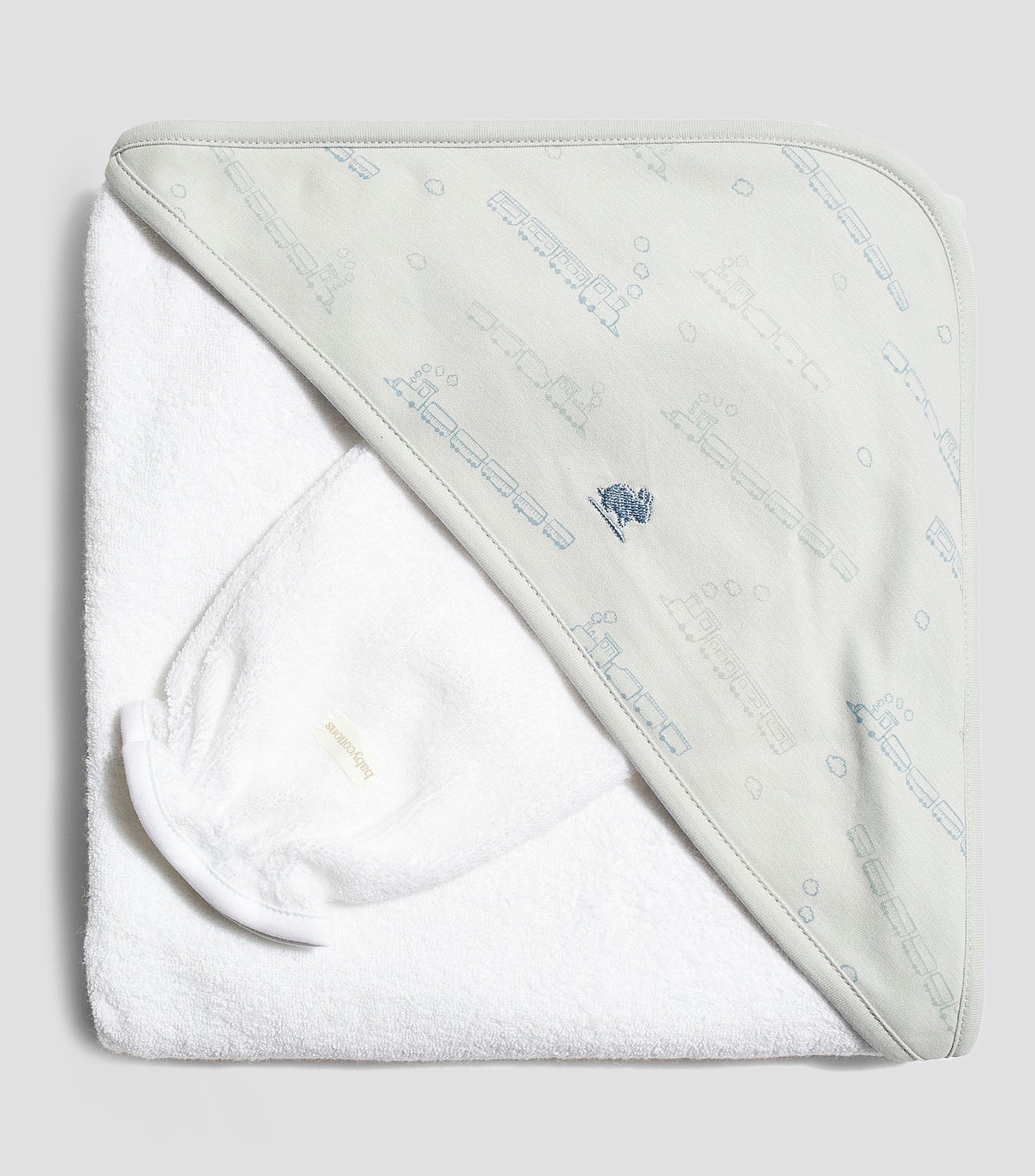 Babycottons Toalla Chica Choo Choo