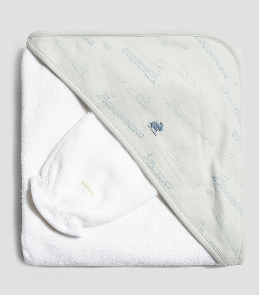 Babycottons Toalla Chica Choo Choo