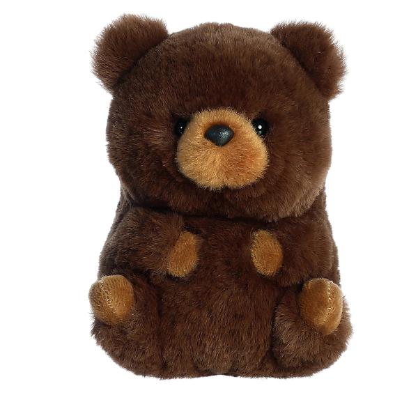Aurora - Rolly Pet- 5" Brambles Brown Bear