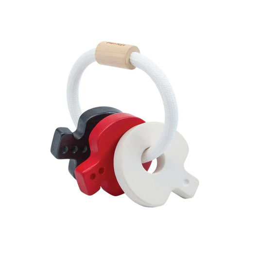 Plan Toys Baby Key Rattle - High Contrast