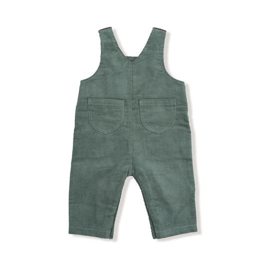 Angel Dear Corduroy - Dark Ivy - Corduroy Uni Overalls