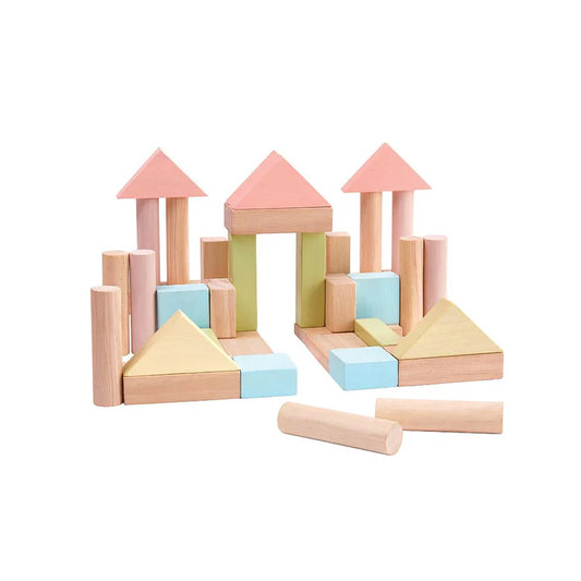 Plan Toys 40-Piece Small Unit Blocks
