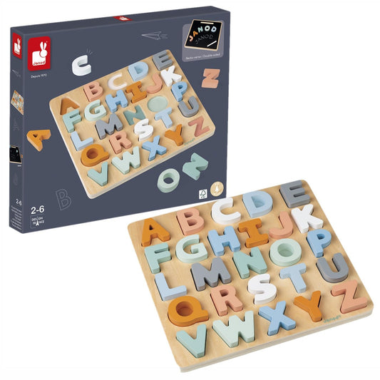 Janod Sweet Cocoon - Alphabet  Puzzle