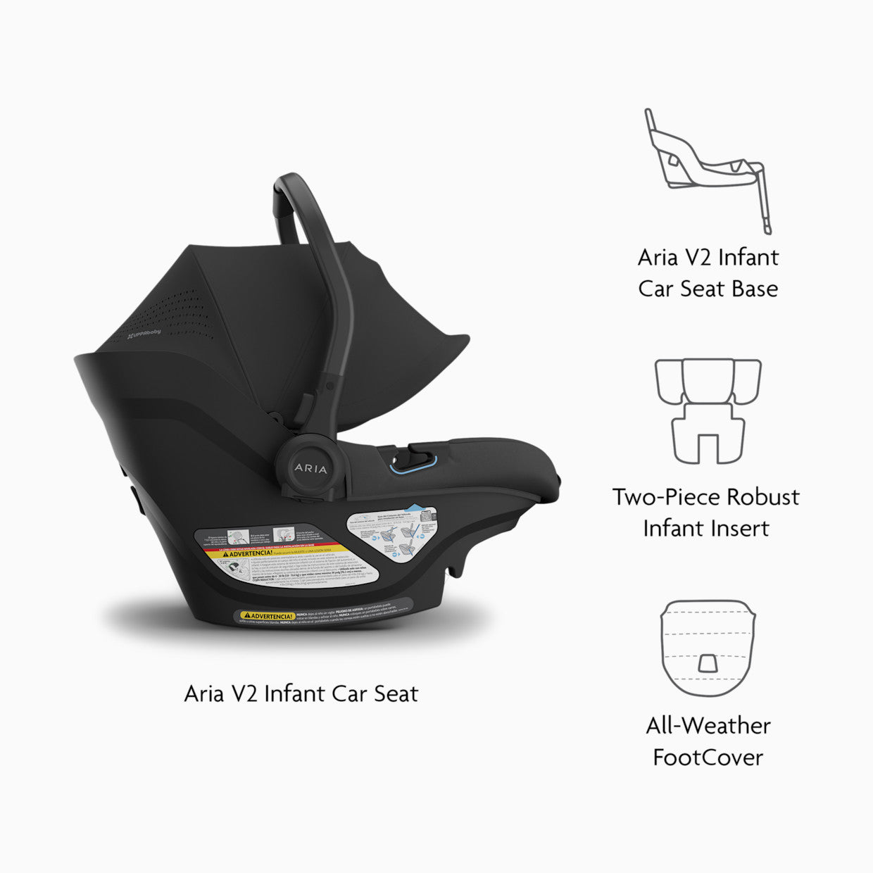UPPAbaby Infant Car Seat Aria V2