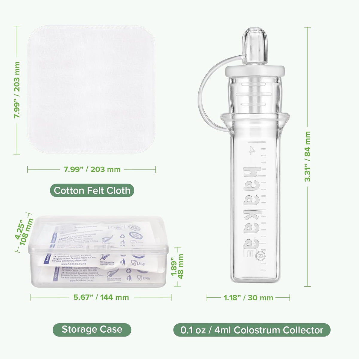 Haakaa Silicone Colostrum Collector Pack (6pcs)