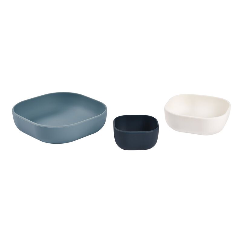 Beaba Set Silicone 3 Piece Nesting Bowl