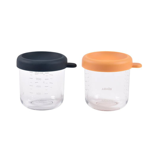 Beaba Set Of 2 X 250 ML Glass Conservation