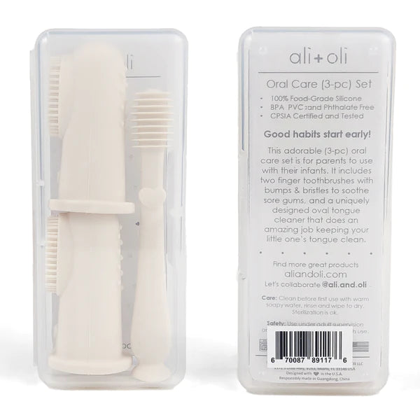 ALI+OLI (3PC) ORAL CARE SET FOR BABY 3+