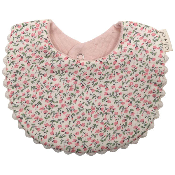 Ali+Oli Muslin Cotton Reversable Baby Bib