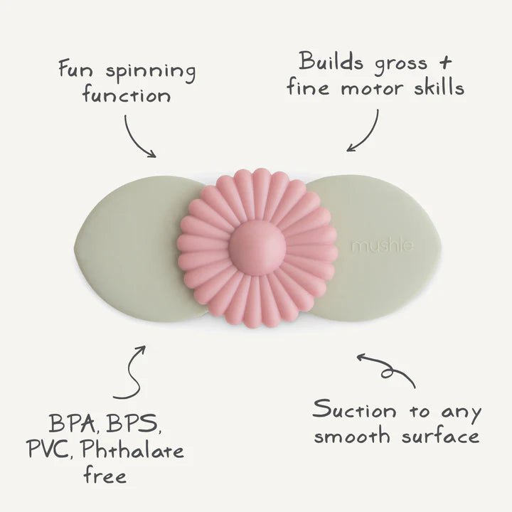Mushie Suction Spinner Toy