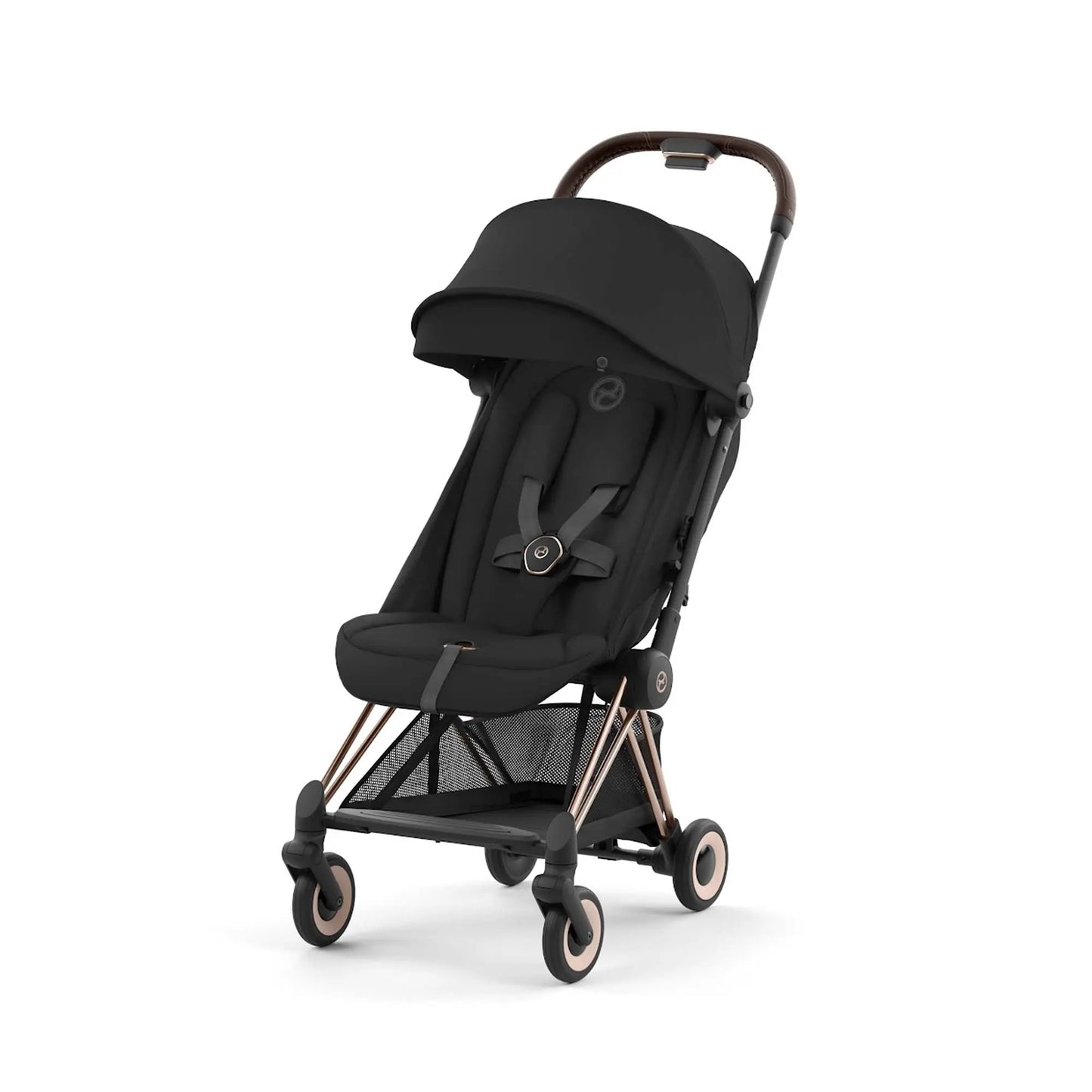 Cybex  Coya Stroller “Sepia Black & Rose Gold Frame”