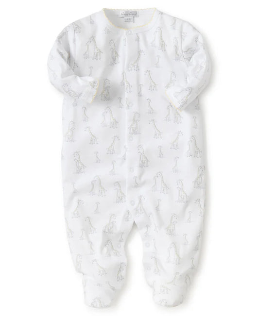 Kissy Kissy Giraffe Generations Print Footie