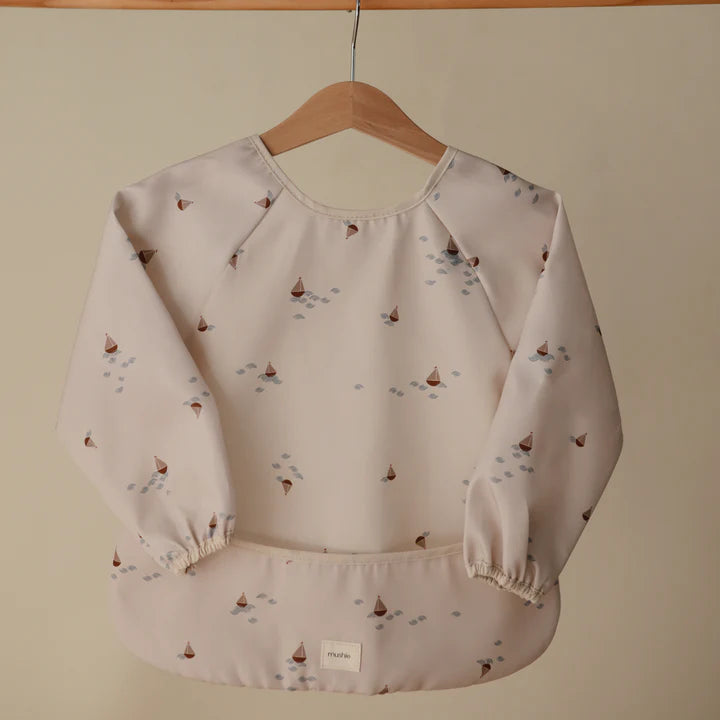 Mushie Long Sleeve Bib