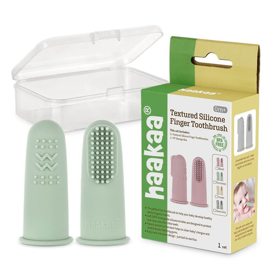 Haakaa Textured Silicone Finger Toothbrush