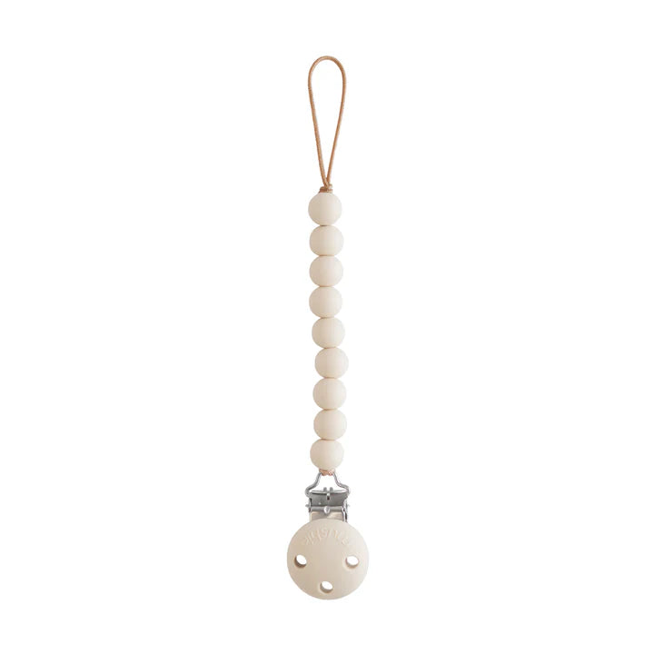 Mushie Silicone Pacifier Clip