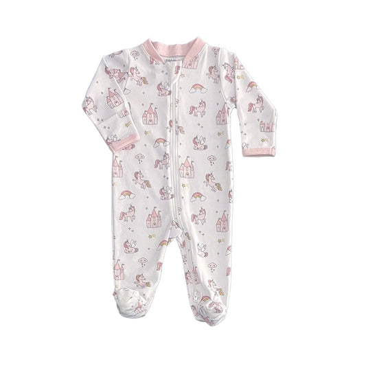 Noomie Zipper Footie Unicorn World