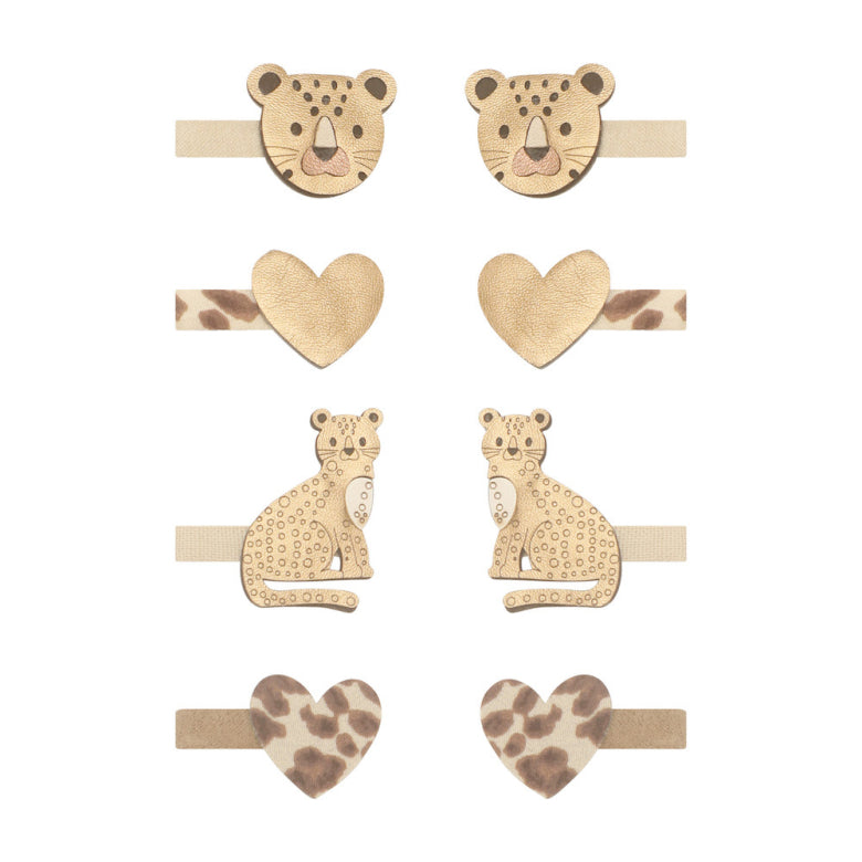 Mimi & Lula Larry Leopard Mini Clips