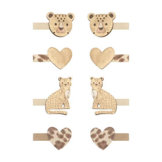 Mimi & Lula Larry Leopard Mini Clips