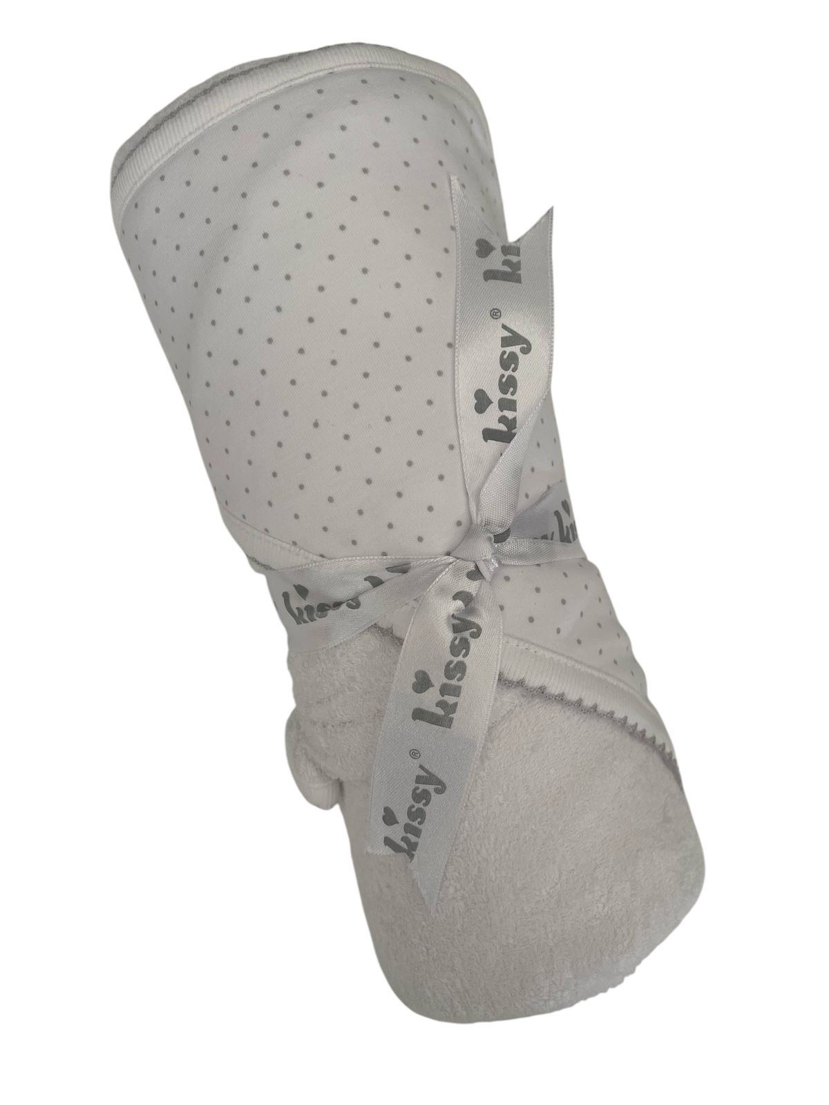 New Kissy Dots Towel w/Mitt