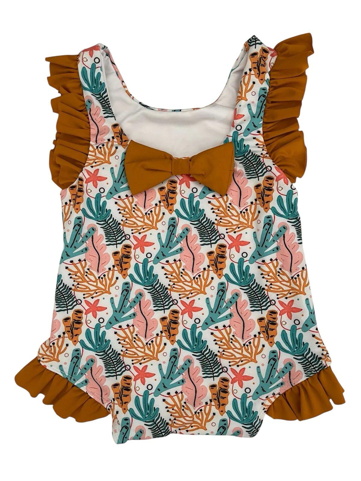 Martinas Bay Vestido de baño  “Corales Amarillo“
