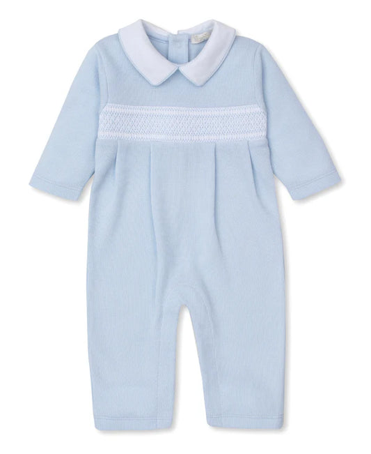 Kissy Kissy CLB Punto Ingle-Playsuit w/ Hand Smk Blue