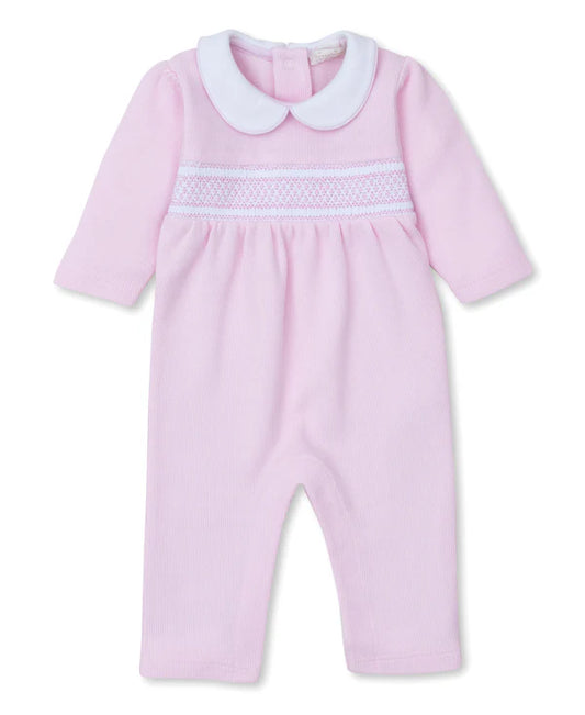 Kissy Kissy CLB Punto Ingle-Playsuit w/ Hand Smk Pink