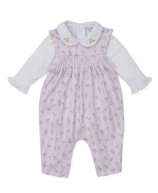 Kissy Kissy Ribbon Stripe B-Overall Set Mix SMK