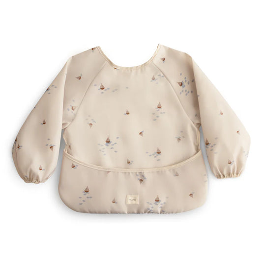 Mushie Long Sleeve Bib